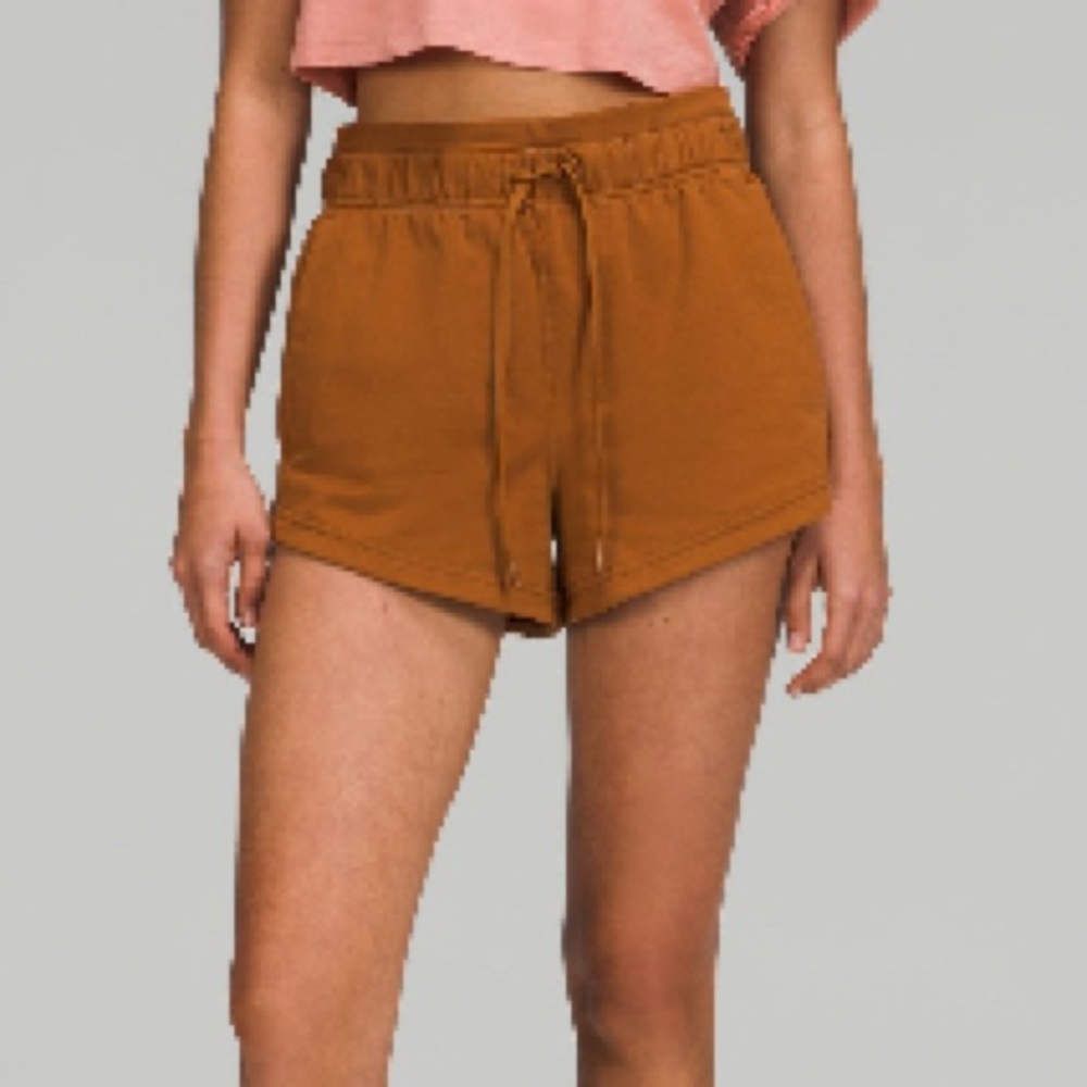 lululemon inner glow high-rise short size 0
